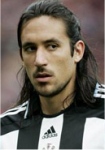 Newcastle midfielder Jonas Gutierrez