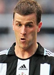 Newcastle midfielder Ryan Taylor